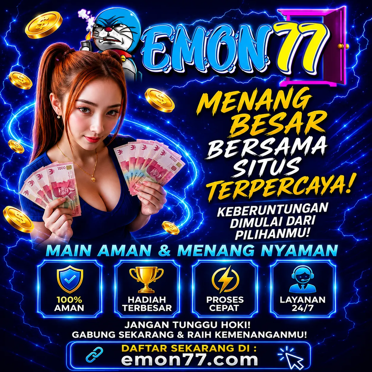 Emon77 Selalu Siap Menemani Bermain Game Online Paling Brani Karena Koleksi Permainan Paling Lengkap